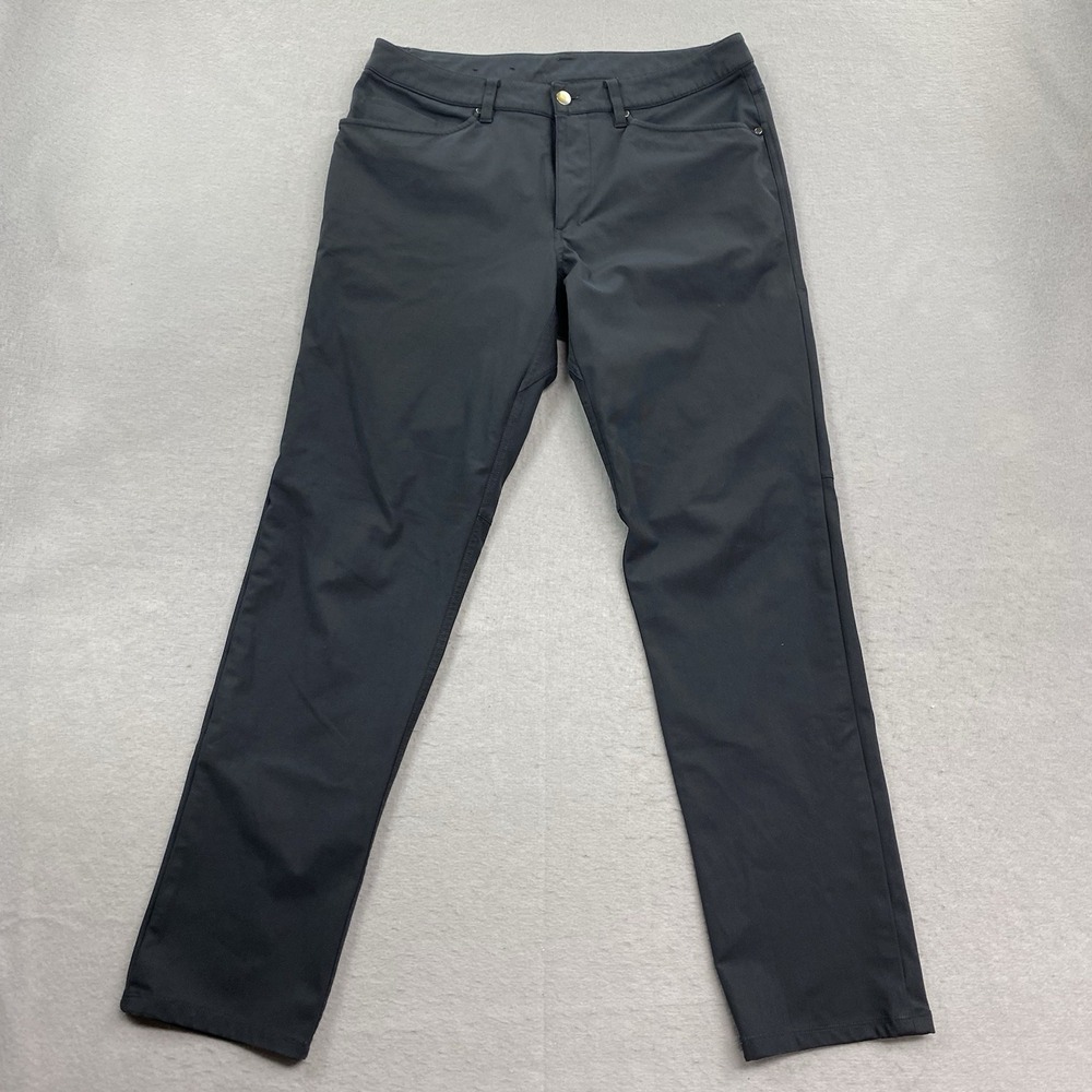 Lululemon Pants Mens 32x31 Gray Chino ABC Classic Fit 5 Pocket Warpstreme
